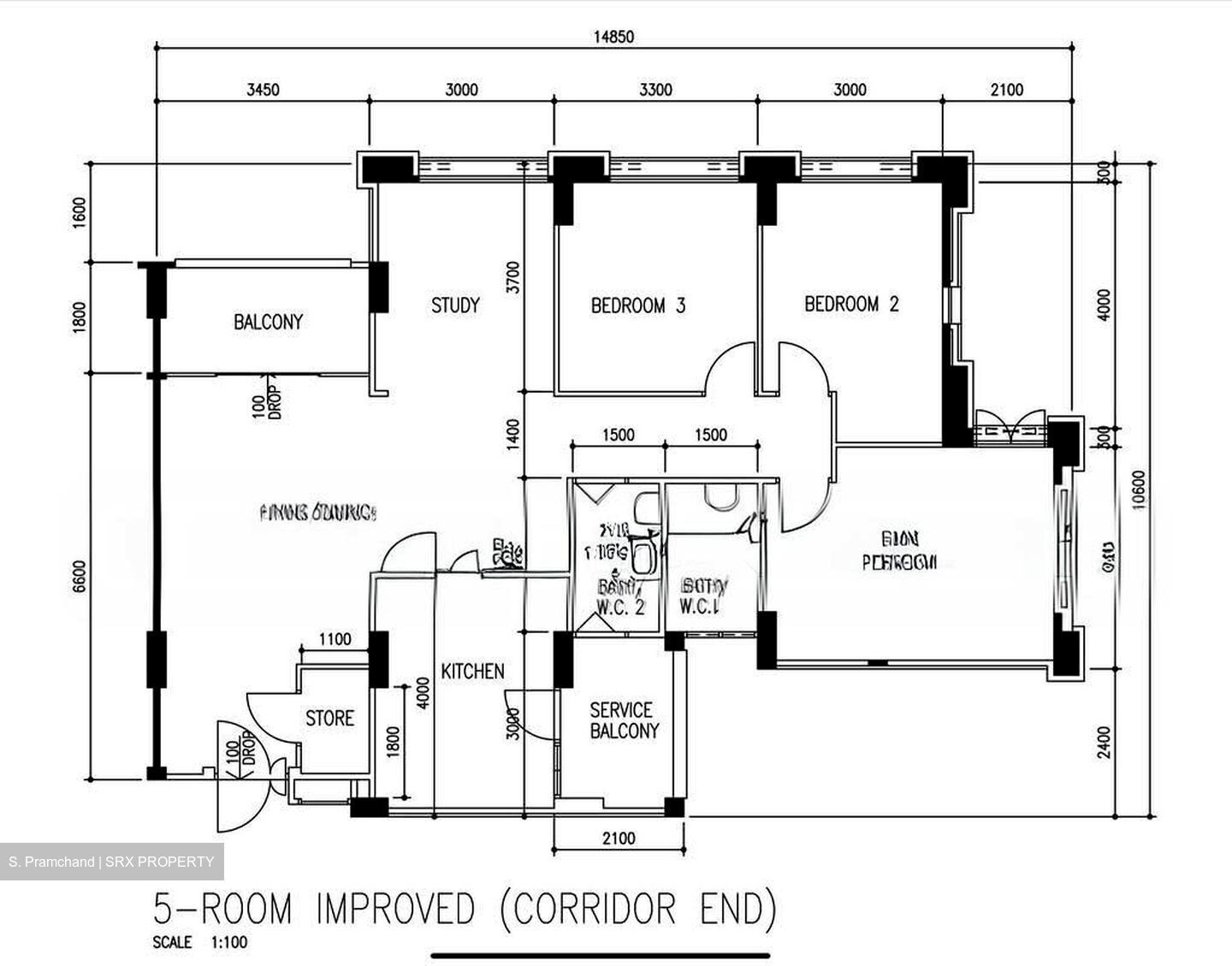 Blk 663 Woodlands Ring Road (Woodlands), HDB 5 Rooms #541207271